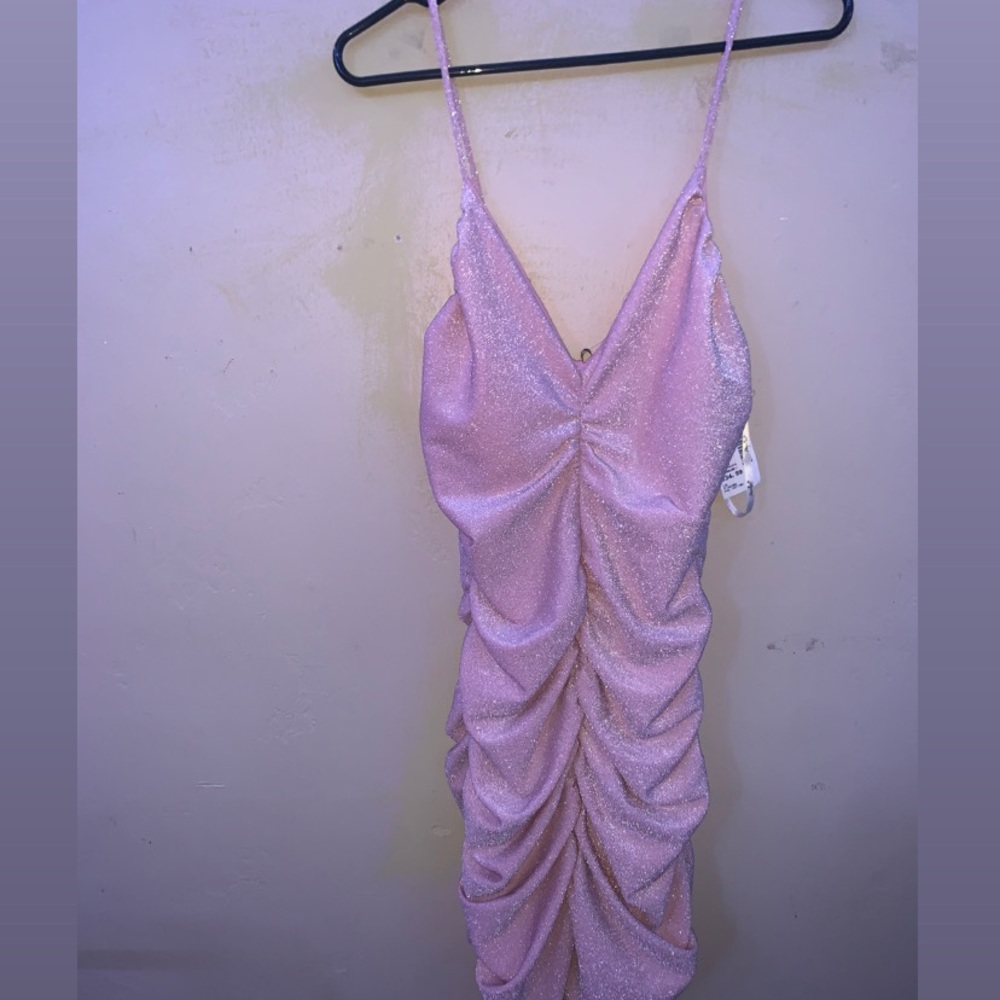 pink dress